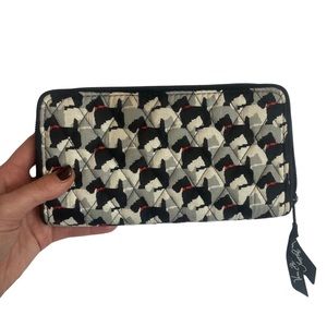 Vera Bradley Scottie Dog Zip Wallet NWOT